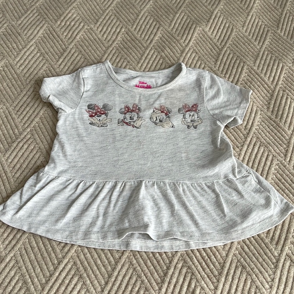 Disney Junior Minnie Mouse Blouse for Girl Toddler